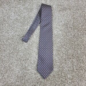 Brooks Brothers Makers Red White Blue AOP Paisley Mens Necktie 100% Silk USA